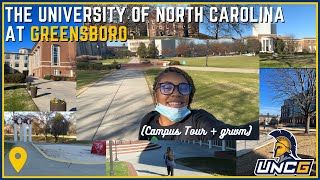 University of North Carolina at Greensboro uncg Campus Tour 💙💛 [upl. by Arola]