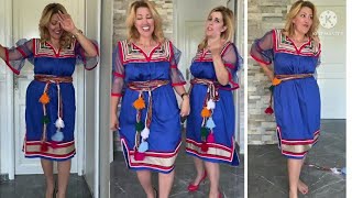 la nouvelle robe KABYLE de ghania Michel et sara80 robe KABYLE mini [upl. by Chariot]