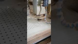 perforated sheet cutting on cnc machine youtubeshorts viral viralvideo woodwork [upl. by Spada790]