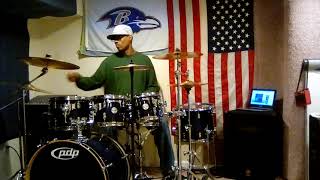 Anita Baker quot fairy tales quot drum cover James Alderman [upl. by Lleksah724]