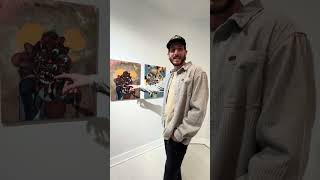 CHECK IT OUT NOW Footage from my Solo Art Showing  The Irwin House Gallery in Detroit MI art [upl. by Llerrem557]