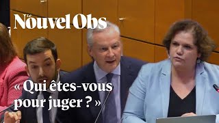 Bruno Le Maire tente la contreattaque devant la commission denquête de lAssemblée sur le déficit [upl. by Mikiso]