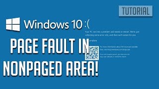 How to Fix The quotPage Fault in NonPaged Areaquot BSOD in Windows 10 2024 [upl. by Leimad297]