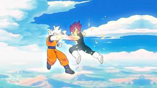 Goku vs Vegeta epic fight Flipaclip animation process dragonball fightanimation flipaclip [upl. by Euhsoj]