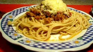 Pomysł na obiad  SPAGHETTI BOLOGNESE [upl. by Greta]