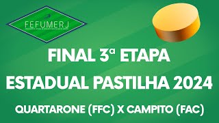 Final da 3ª Etapa 2024 da Regra Pastilha [upl. by Sinaj985]