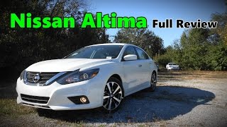 2017 Nissan Altima Full Review  25 S 25 SR 25 SV 25 SL 35 SR amp 35 SL [upl. by Lasala744]