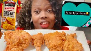 Louisiana Spicy Crispy Chicken Fry BatterHow To Makejuicyfriedchicken louisianafriedchicken [upl. by Palecek83]