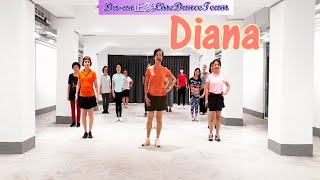 Diana  Line Dance [upl. by Eilrebmik]