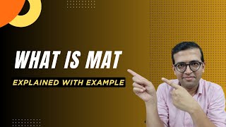 What is MAT  Minimum Alternate Tax  Explained with Example [upl. by Atinus527]