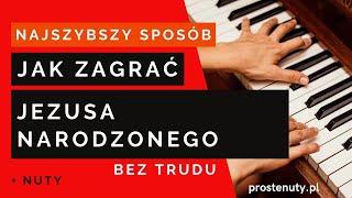 Jak zagrać ♫ Jezusa narodzonego ♫ na keyboardzie [upl. by Buote]