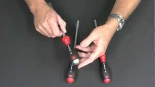 Wiha Screwdrivers SoftFinish review of Standard Heavy Duty and Extra Heavy Duty Wiha Screwdrivers [upl. by Nealon]