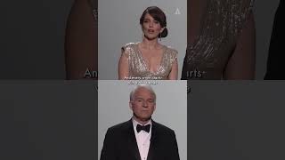 Tina Fey and Steve Martin Get Existential Presenting Best Original Screenplay At The 81st Oscars [upl. by Bay]