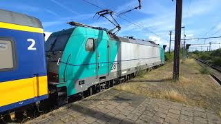 TRAINS AT ANTWERPENBERCHEM AND MECHELEN JULY 24 [upl. by Gregoor503]