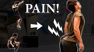 Lower Back Pain from Falling in Climbing  Treatment and Prevention [upl. by Wheeler849]