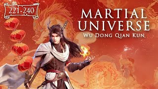 Martial Universe • 221 • 240 Novel audiobook  ENGLISH [upl. by Llecrup892]