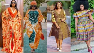 🆕️TRÈS BELLE TENUE AFRICAINE DE ROBE LONGUE MOYENNE 2024 WAXPAGNE AFRICAN CASUAL DRESS ANKARA GOWN [upl. by O'Dell]