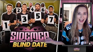 reacting to SIDEMEN BLIND DATING 3 [upl. by Rdnaskela]