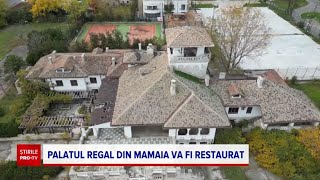 Palatul Regal din Mamaia va fi restaurat cu fonduri europene [upl. by Airaet]