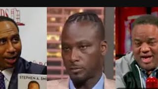 Kwame brown ticket tv interview hating on Stephen A Smith [upl. by Lorain448]