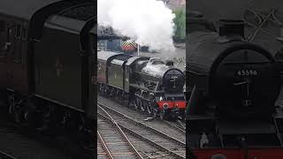 45596 Bahamas RailAdventure Class43 HST Powercars steamgala Kidderminster SevernValley SVR [upl. by Enair]