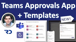 New Approvals App Templates in Microsoft Teams [upl. by Sadinoel802]