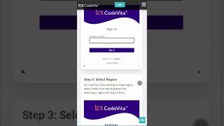TCS Code Vita Registration 2024 tcscodevita tcs coding [upl. by Liddle]