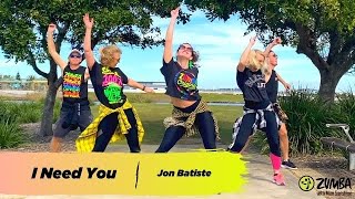 I Need You  Jon Batiste  Zumba  Dance Fitness  Swing [upl. by Elletsyrc]