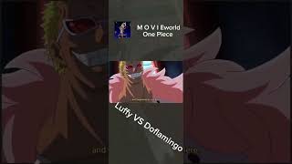 One piece  Luffy vs Doflamingo  Luffys Haki power shorts anime [upl. by Raine]