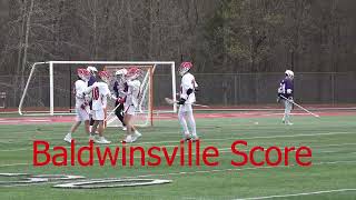 Boys Junior Varsity Lacrosse Baldwinsville VS Christian Brothers Academy 4202024 [upl. by Lorene]