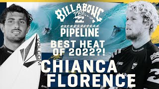 John John Florence vs João Chianca  Was This The Best Heat Of The 2022 Billabong Pro Pipeline [upl. by Bish]