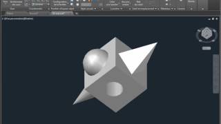 Axonométrie dans autocad [upl. by Idolah]