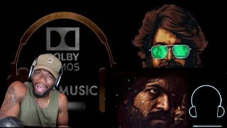 KGF THEME SONGKGF BGM FT POWERFUL PEOPLE MAKE PLACES POWERFUL ROCKY REACTION [upl. by Oflodor]