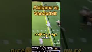 Vanderbilt pulls off the upset against Alabama 😳 [upl. by Ophelia]