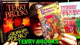 MY TERRY BROOKS book COLLECTION [upl. by Ayam]