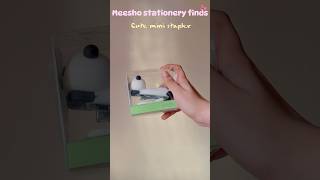 Cute mini stapler from meesho🐼🤍 meesho cute cuteitems [upl. by Kelleher]