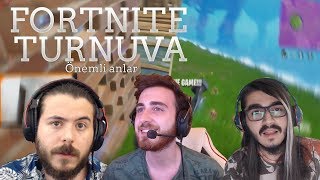 Yayıncılar Arası Fortnite Turnuvası Önemli Anlar [upl. by Ketti383]