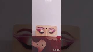 double cut crease eyes makeup tutorial cut crease eyes makeup how to create cut crease eye [upl. by Arikihs]