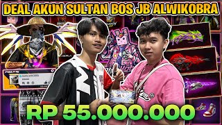 DEAL AKUN SULTAN LANGKA BOS JB ALWIKOBRA HARGA 55 JUTA  CUMA 1 DI INDONESIA [upl. by Durr]