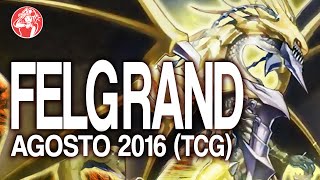 Felgrand BlueEyes AUGUSTAgosto 2016 Duels amp Decklist YuGiOh Post Structure Deck [upl. by Anotal]