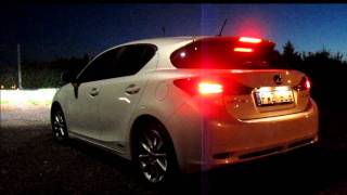 Lexus CT 200h lighting [upl. by Laddie]