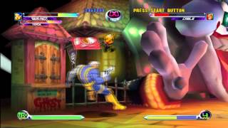 Marvel Vs Capcom 2 HD PS3 Gameplay [upl. by Eineeuq502]