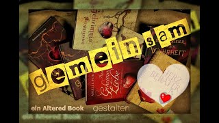 Einladung 💖🙋‍♀️😊 gemeinsam ein Altered Book gestalten [upl. by Fillander]