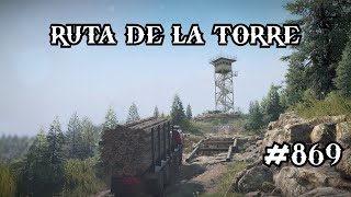 Ruta de la torre  SnowRunner T1 869 [upl. by Amsden427]