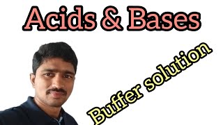 Buffer solutionChemistry SR [upl. by Hanikahs]