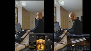 Em Improvisation by KeyscapeRhodes Piano and Hollywood Strings 2 [upl. by Aranat]