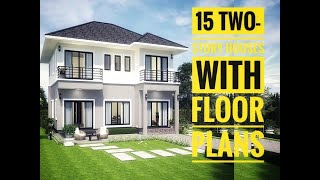 15 Ingenious 2 Story Houses with Floor Plans You Can Copy [upl. by Roseanna]