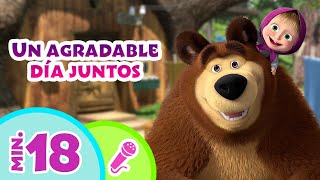 Un agradable día juntos🐻👱‍♀️ TaDaBoom Español 🎤 Karaoke para niños 🎶 Masha y el Oso Música [upl. by Saleme]