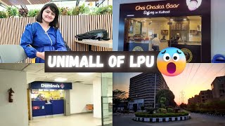 Unimall of Lovely Professional University  LPU Mall Tour [upl. by Omissam566]