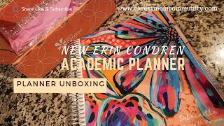 NEW Erin Condren Academic Planner 2024  2025 Planner [upl. by Akemahs324]